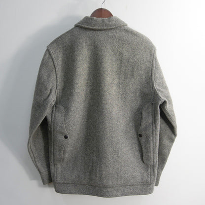 FILSON Mackinaw Wool Cruiser Jacket Gray Size 38