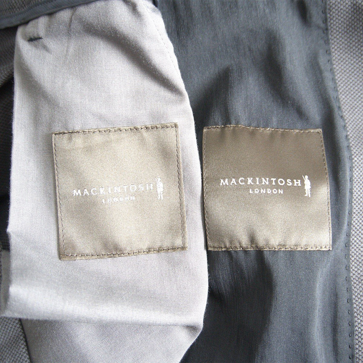 MACKINTOSH LONDON Flex Jersey Setup Jacket Gray Size M