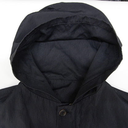 Y's for men x L YOHJI YAMAMOTO Hooded Acetate Linen Long Coat Size L