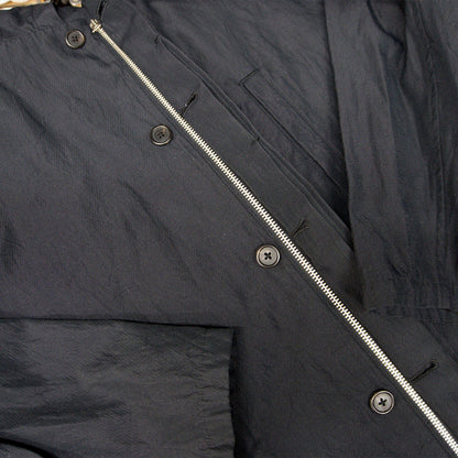 Y's for men x L YOHJI YAMAMOTO Hooded Acetate Linen Long Coat Size L