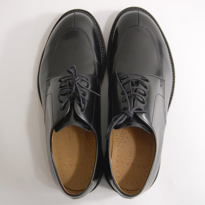 REGAL Black V-Tip Leather Shoes Made in Japan Size 25.5cm