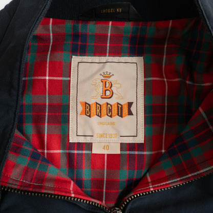 BARACUTA G9 Harrington Swingtop Jacket Dark Navy Size 40
