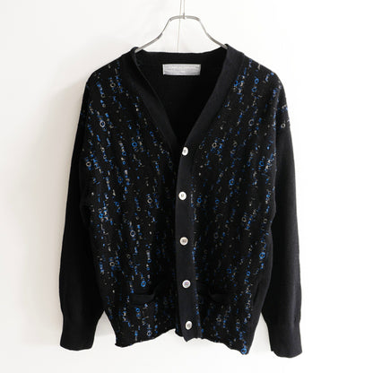 COMME des GARCONS HOMME AD2002 Wool Cardigan Black