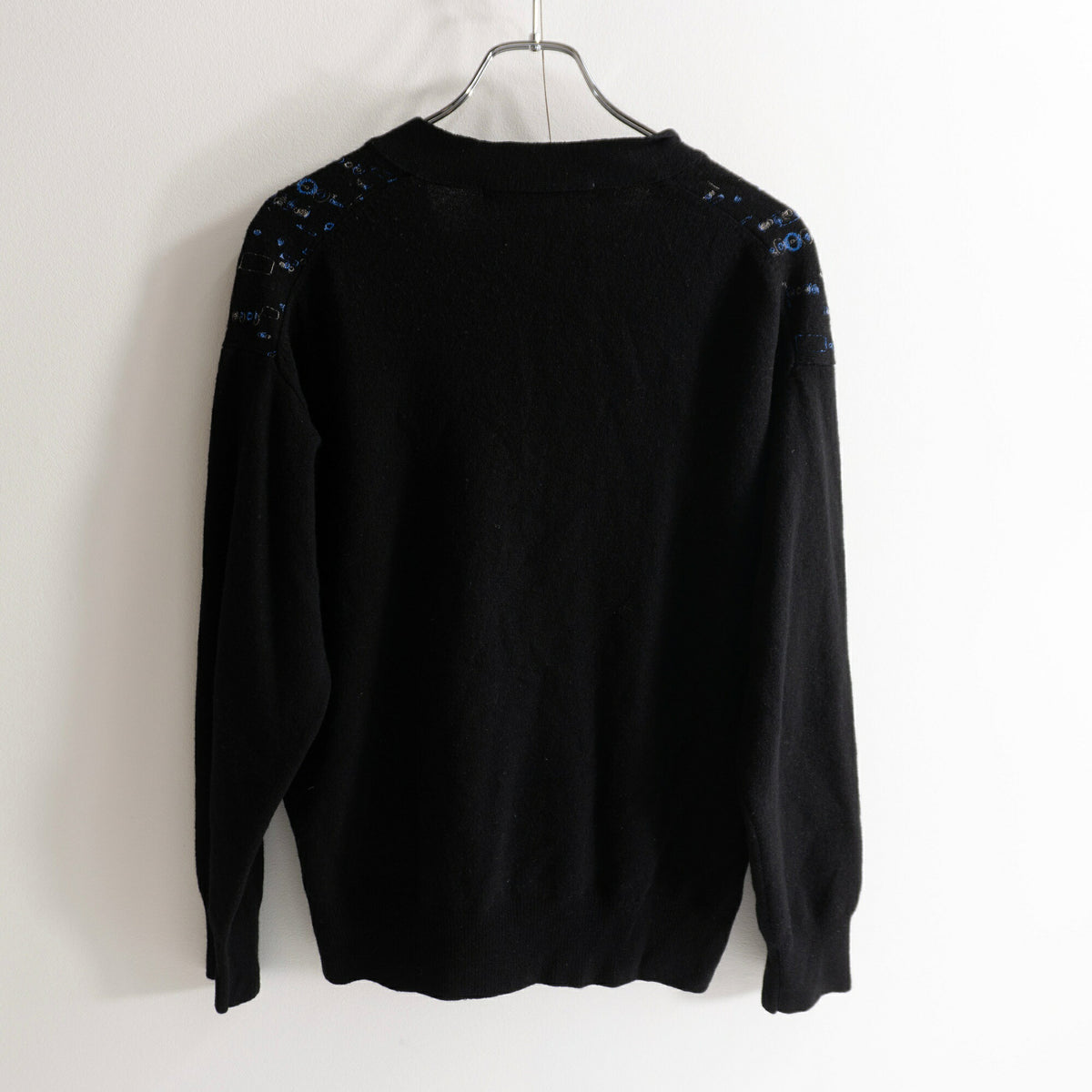 COMME des GARCONS HOMME AD2002 Wool Cardigan Black