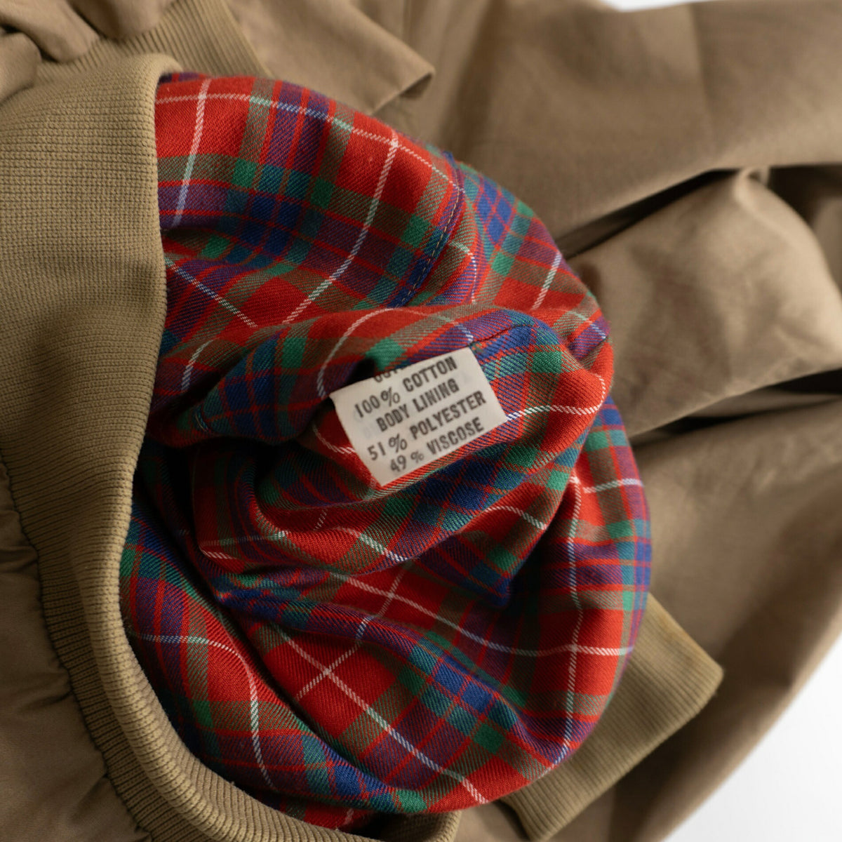 BARACUTA 90s G9 OPTI Zip Harrington Jacket Tan Size 40