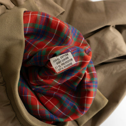 BARACUTA 90s G9 OPTI Zip Harrington Jacket Tan Size 40