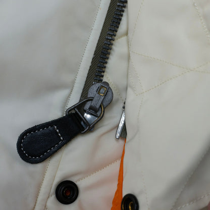 BUZZ RICKSON x JS N-3B Primaloft Flight Jacket White Size L