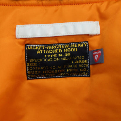 BUZZ RICKSON x JS N-3B Primaloft Flight Jacket White Size L