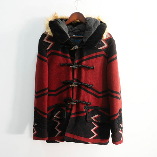 POLO RALPH LAUREN Italian Native Pattern Duffle Coat Size S