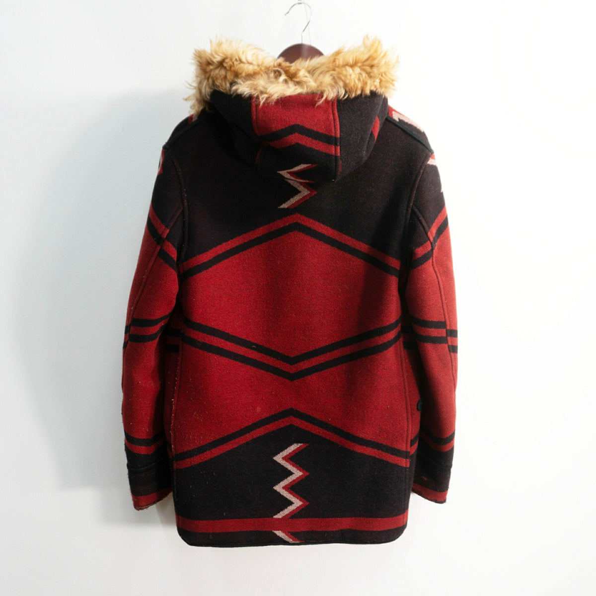 POLO RALPH LAUREN Italian Native Pattern Duffle Coat Size S