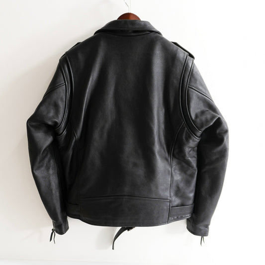 KADOYA Double Riders Leather Jacket Black Size 4L