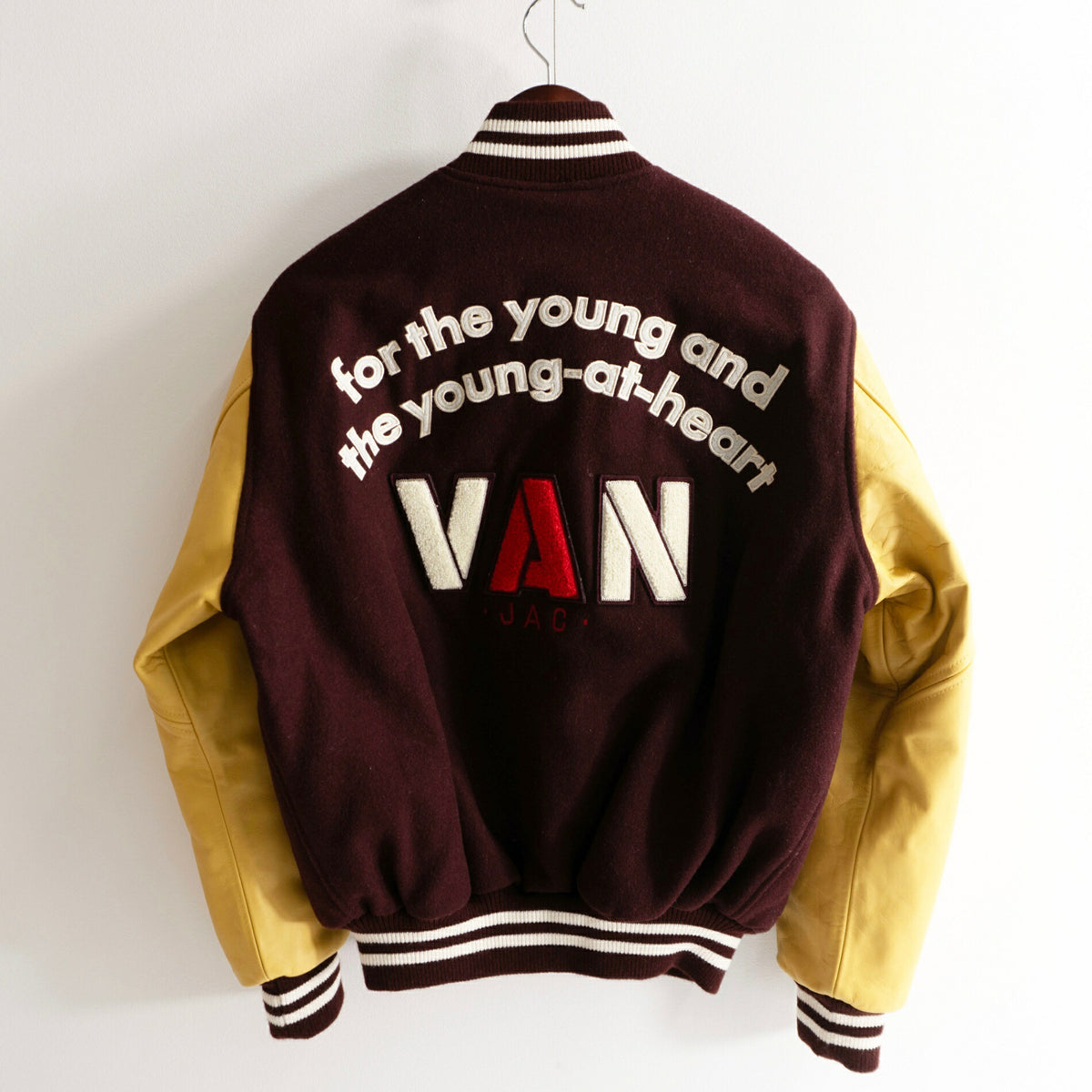 VAN JAC Leather Sleeve Size M