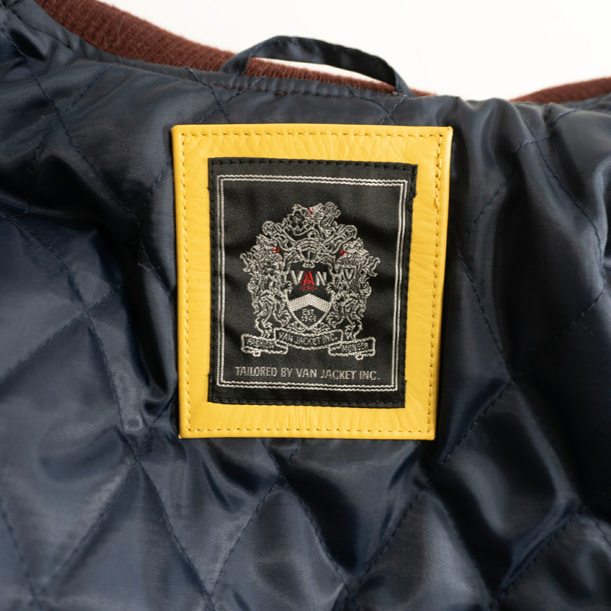 VAN JAC Leather Sleeve Size M