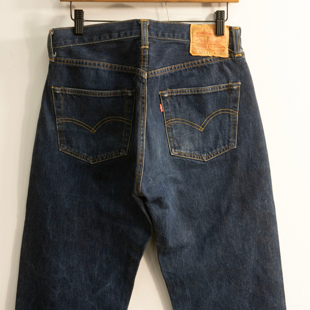 LEVI'S Valencia 501XX Big E Denim Jeans Size 32×36