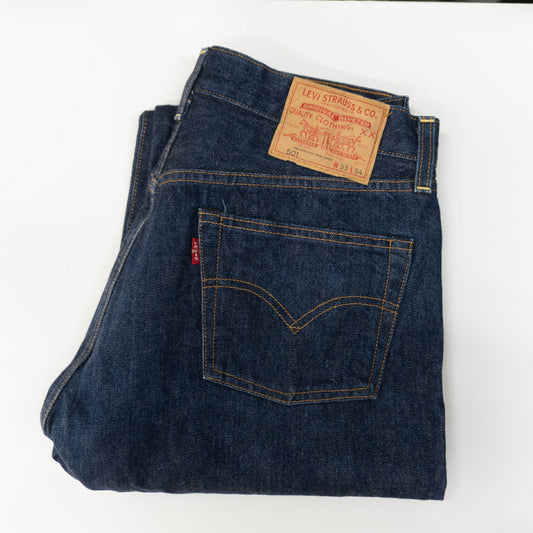 LEVI'S VINTAGE CLOTHING 501 66 Dark Wash Jeans Size 33×34