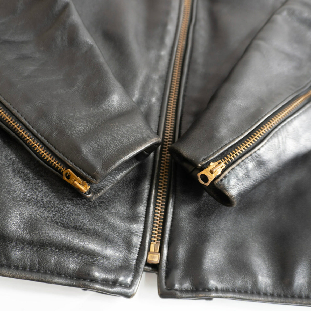 VANSON Model B Competition Weight Leather Jacket Size 38