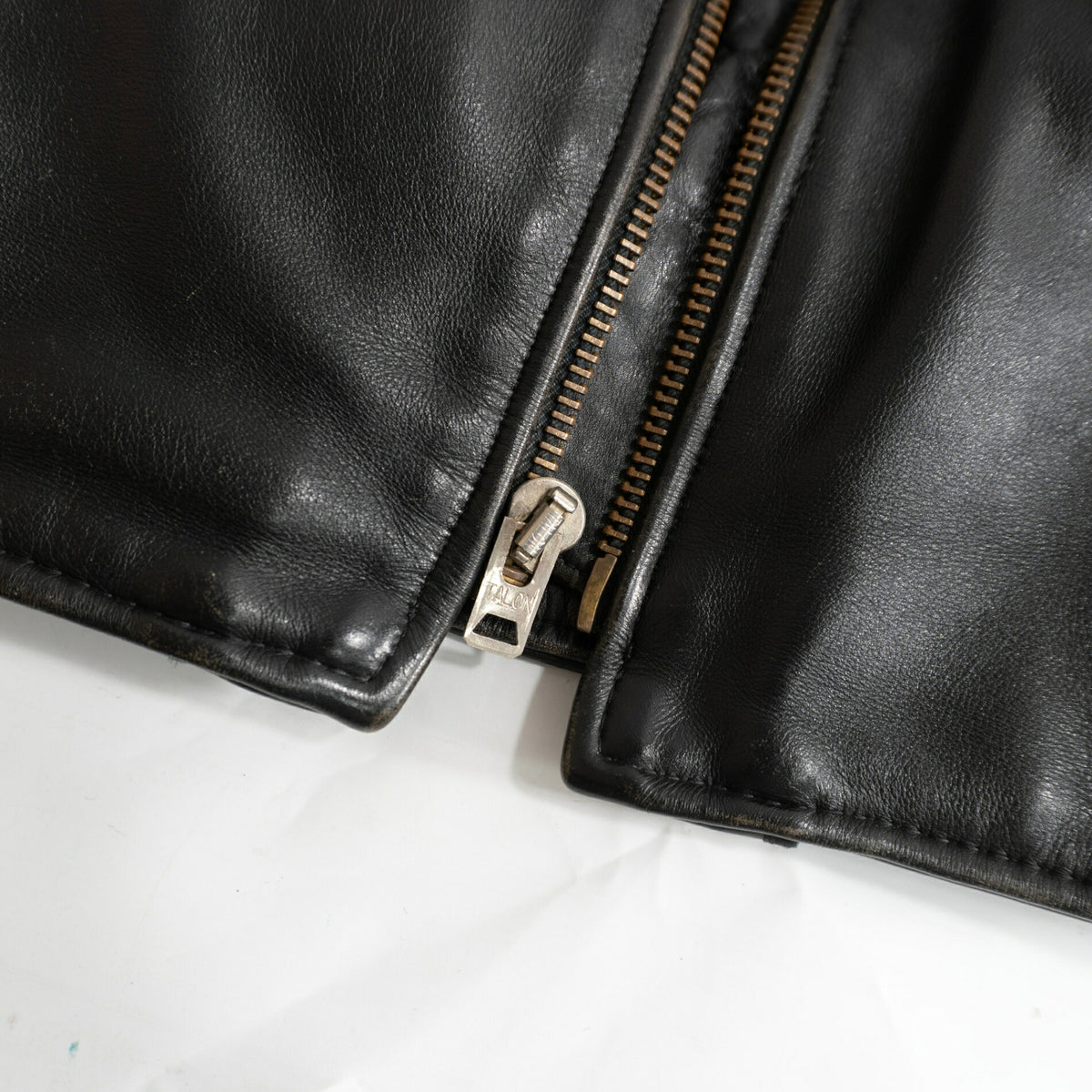 VANSON Model B Competition Weight Leather Jacket Size 38