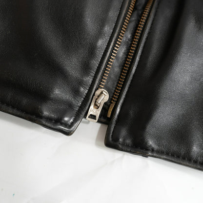 VANSON Model B Competition Weight Leather Jacket Size 38