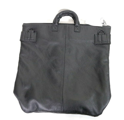 SOPHNET. 26SS Deerskin Leather Helmet Bag Black Size FREE