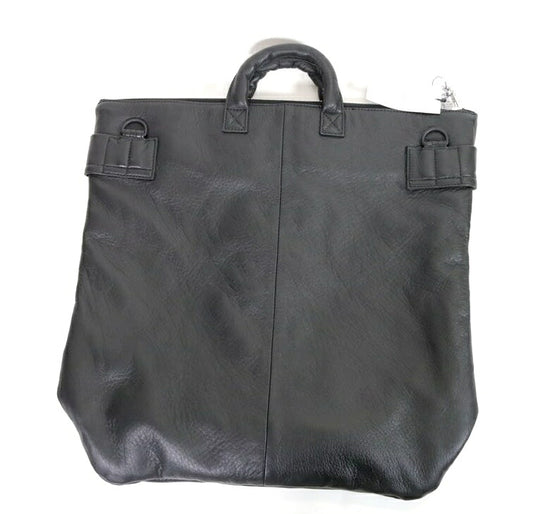 SOPHNET. 26SS Deerskin Leather Helmet Bag Black Size FREE