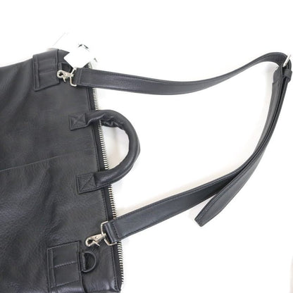 SOPHNET. 26SS Deerskin Leather Helmet Bag Black Size FREE