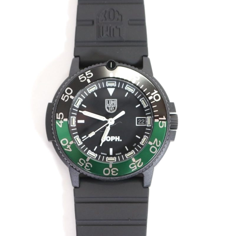 SOPHNET. x Luminox 25SS Limited Black Green Watch Size FREE