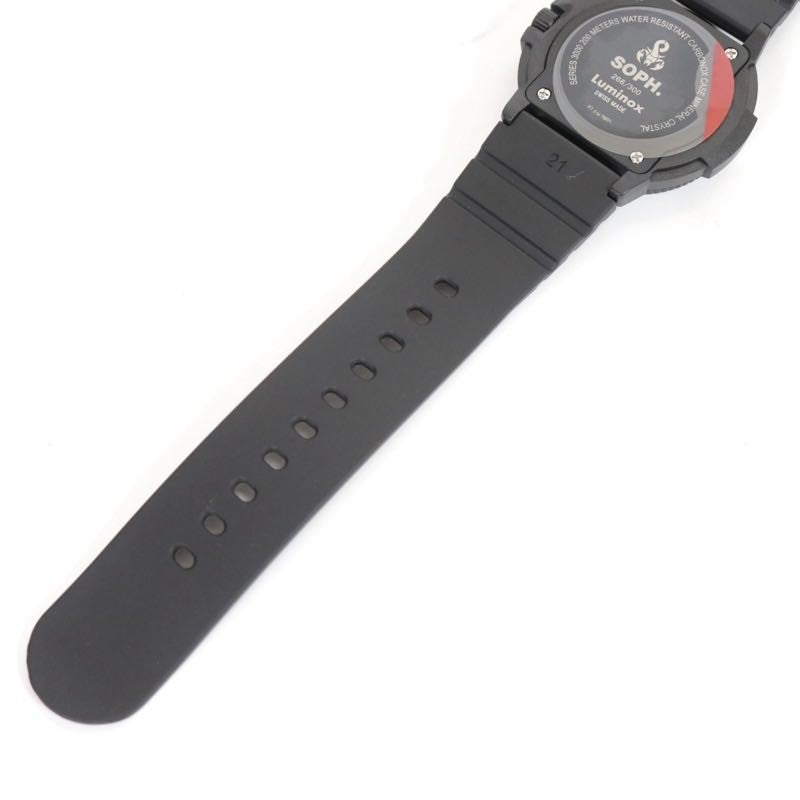 SOPHNET. x Luminox 25SS Limited Black Green Watch Size FREE