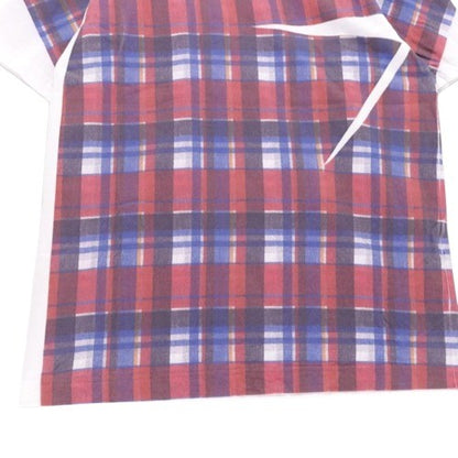 COMME des GARCONS SHIRT 25SS Tartan Print T-Shirt Size L
