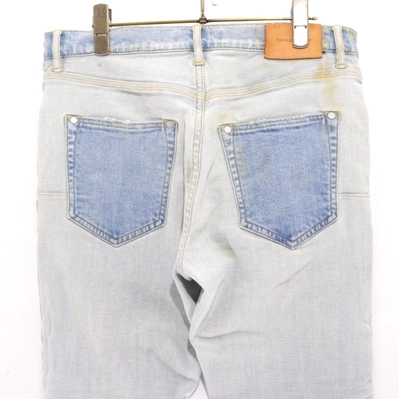 PURPLE BRAND P001 Inside-Out Effect Jeans Blue Size 30