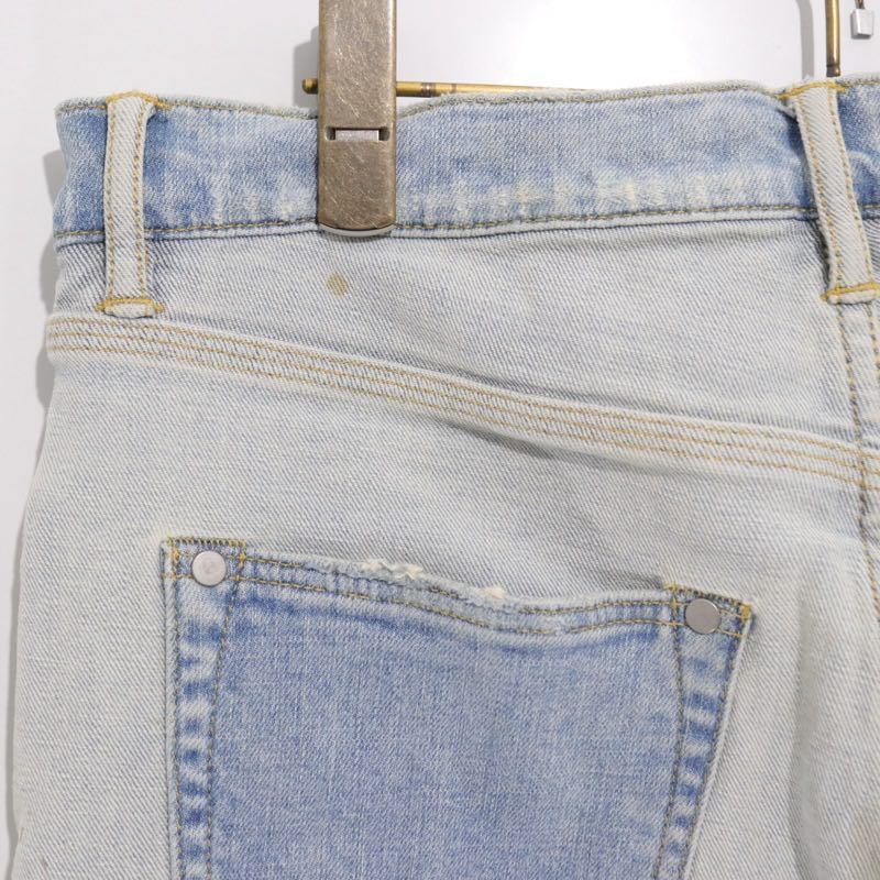 PURPLE BRAND P001 Inside-Out Effect Jeans Blue Size 30