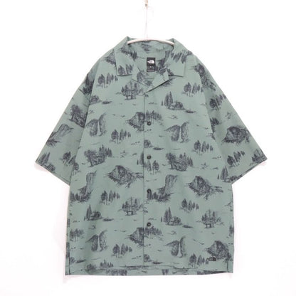 THE NORTH FACE 25SS Aloha Vent Shirt Green Size XL