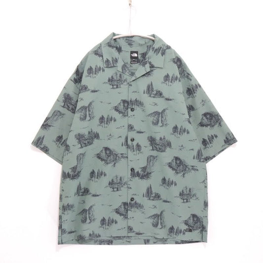 THE NORTH FACE 25SS Aloha Vent Shirt Green Size XL
