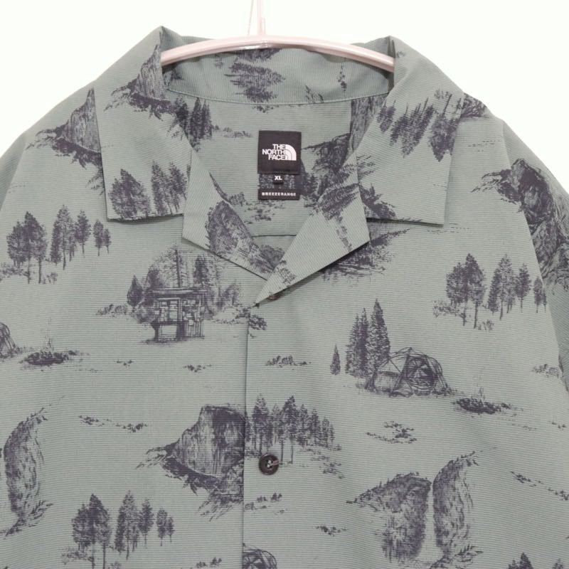 THE NORTH FACE 25SS Aloha Vent Shirt Green Size XL