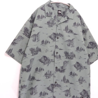 THE NORTH FACE 25SS Aloha Vent Shirt Green Size XL
