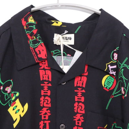 Eanbe 26SS TUITACI Monkey Print Aloha Shirt Black Size 3