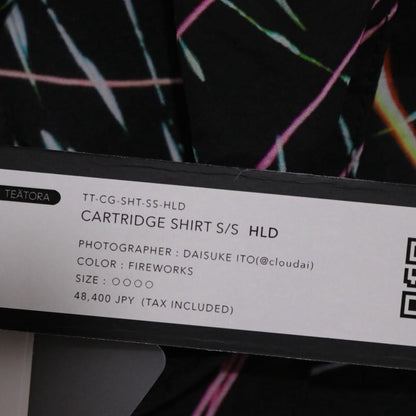TEATORA 26SS Cartridge Short Sleeve Shirt Black Size 4