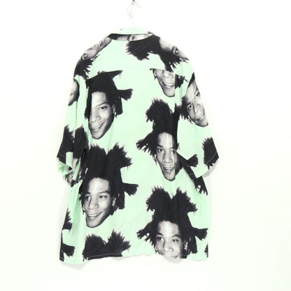 WACKO MARIA Basquiat All-Over Print Shirt Green Size M