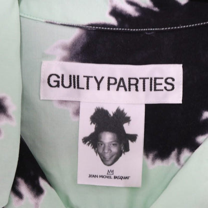 WACKO MARIA Basquiat All-Over Print Shirt Green Size M