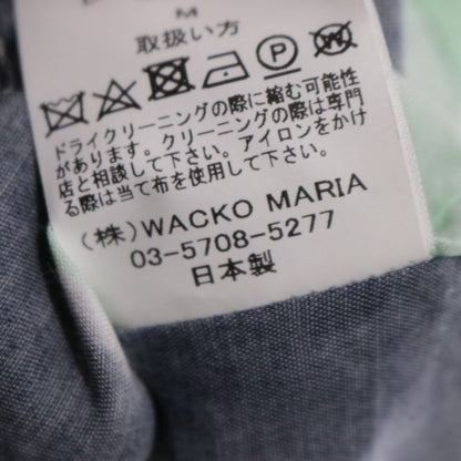 WACKO MARIA Basquiat All-Over Print Shirt Green Size M