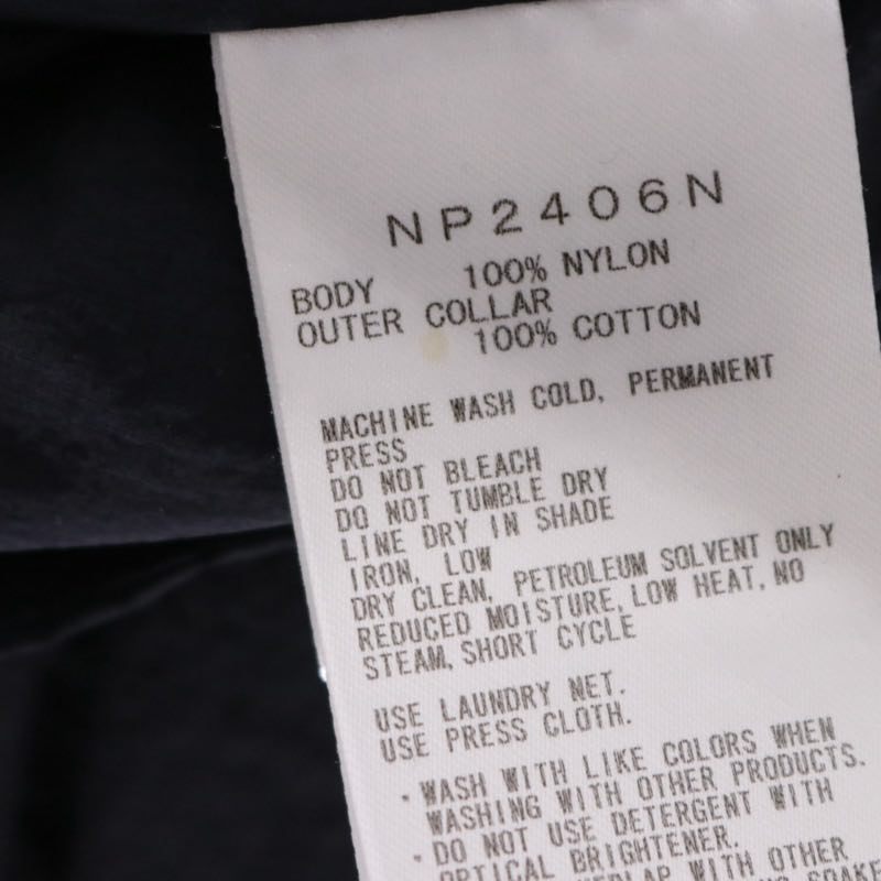 THE NORTH FACE PURPLE LABEL 24SS Nylon Jacket Black Size M