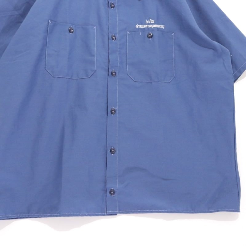La Pita de maison cinquante cinq Staff Shirt Blue Size L