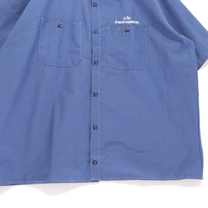 La Pita de maison cinquante cinq Staff Shirt Blue Size L