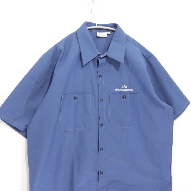 La Pita de maison cinquante cinq Staff Shirt Blue Size L