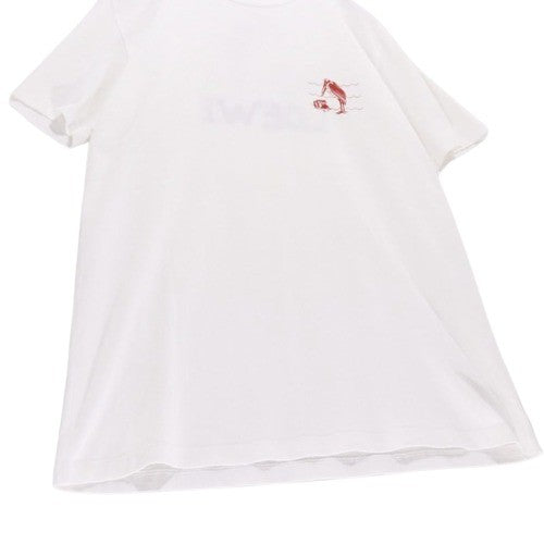 LOEWE 19AW William De Morgan Frog Print T-Shirt White Size M