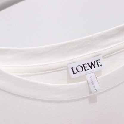 LOEWE 19AW William De Morgan Frog Print T-Shirt White Size M