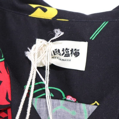 Eanbe 26SS TUITACI Monkey Print Aloha Shirt Black Size 3