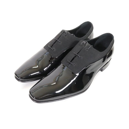Dior HOMME Vernis Ottoman Patent Shoes Black Size 27.0cm