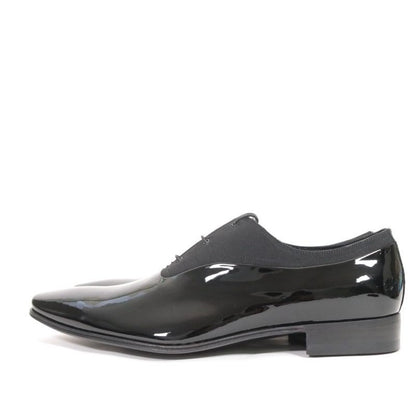 Dior HOMME Vernis Ottoman Patent Shoes Black Size 27.0cm