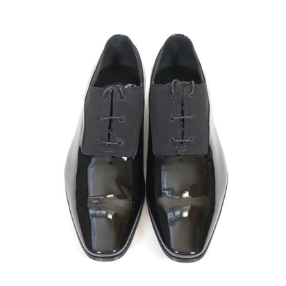 Dior HOMME Vernis Ottoman Patent Shoes Black Size 27.0cm