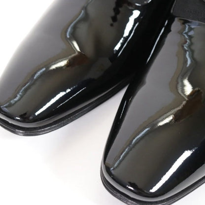 Dior HOMME Vernis Ottoman Patent Shoes Black Size 27.0cm